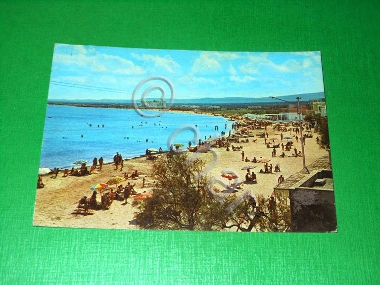 Cartolina Torre Canne - Spiaggia di levante 1982 | Immagine Gallery 2