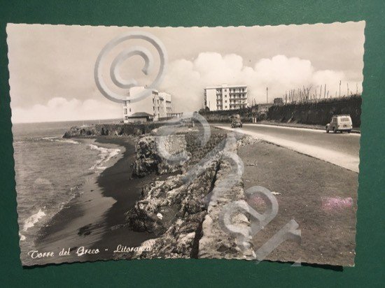 Cartolina Torre Del Greco - Litoranea - 1960