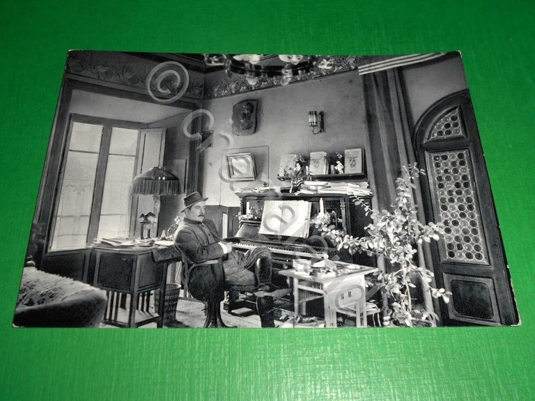 Cartolina Torre del Lago Puccini - Villa Maestro Puccini - …