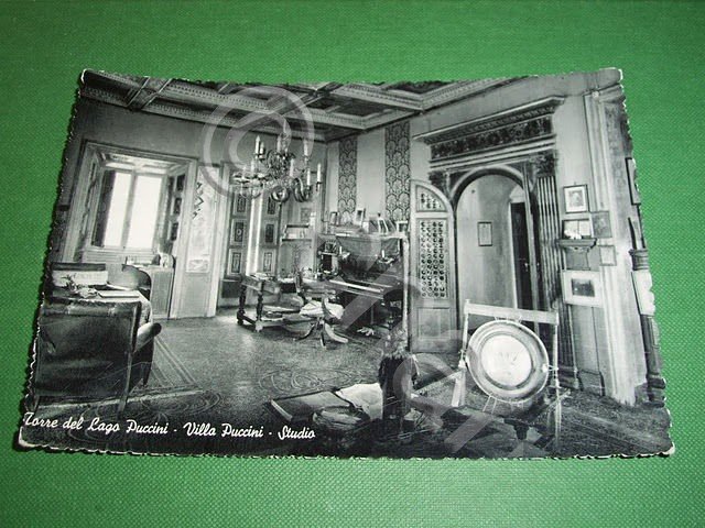 Cartolina Torre del Lago Puccini - Villa Puccini - Studio …