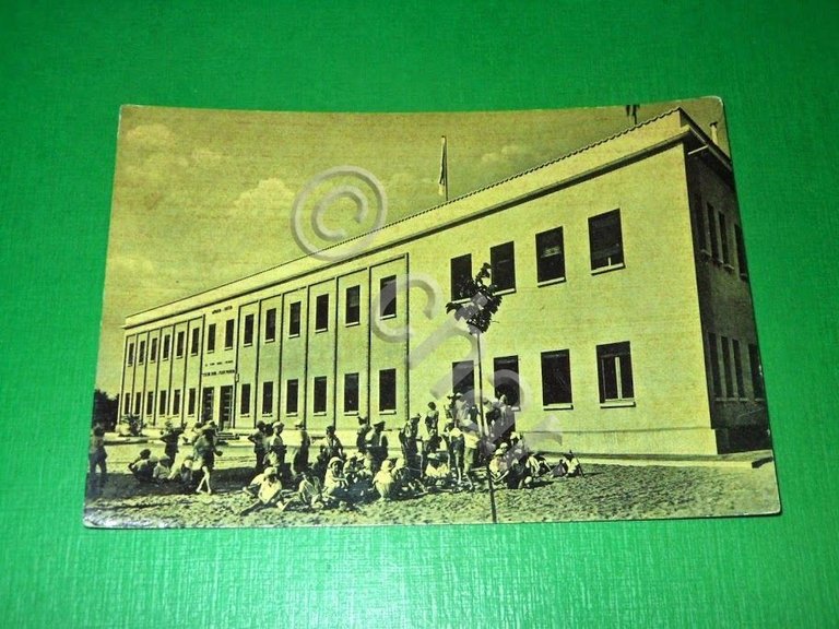 Cartolina Torre Pedrera - Colonia di Valledrane 1953