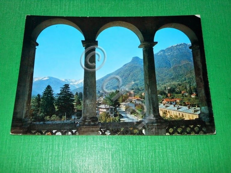 Cartolina Torre Pellice - Scorcio panoramico 1960 ca