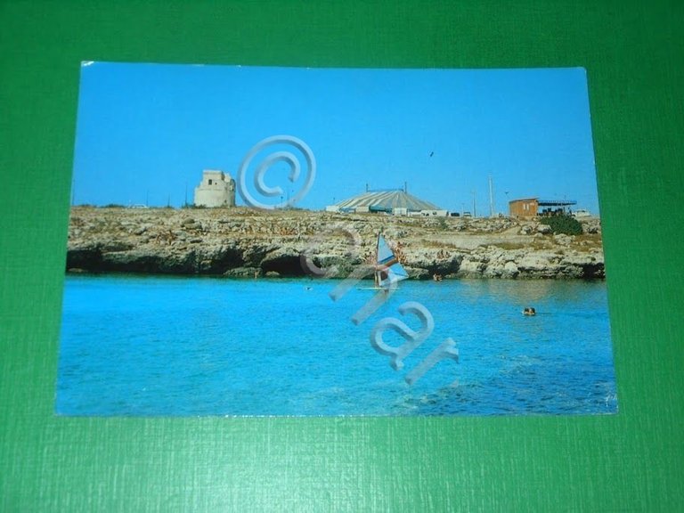 Cartolina Torre Suda ( Racale ) - Veduta 1986