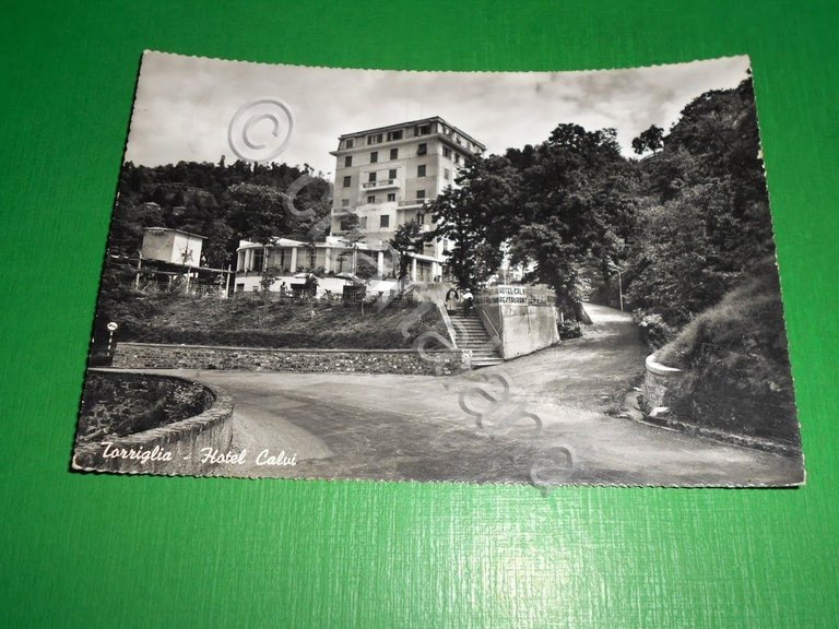 Cartolina Torriglia - Hotel Calvi 1960 ca