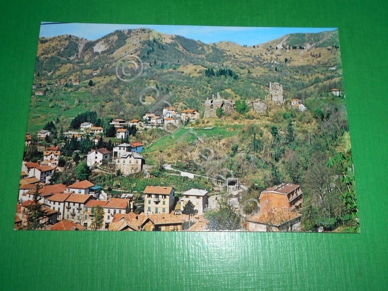 Cartolina Torriglia ( Genova ) - Scorcio panoramico 1970 ca