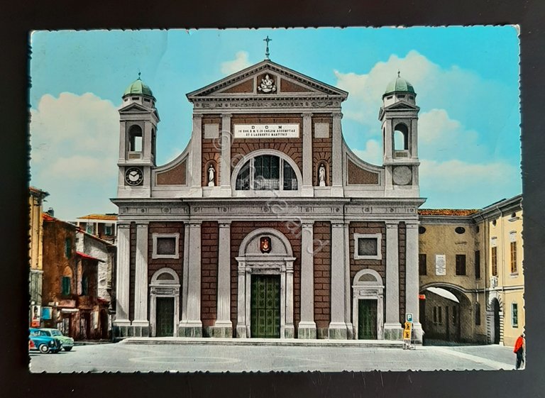 Cartolina Tortona - Il Duomo - 1965