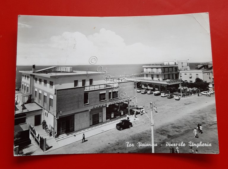 Cartolina Torvaianica - Piazzale Ungheria - 1963 | Immagine Gallery 3