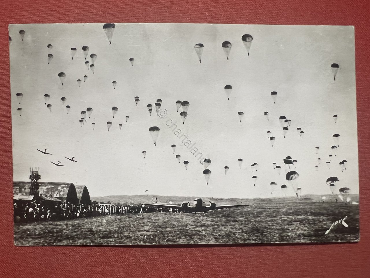 Cartolina Toute La France - 18eme Bat. de Parachutistes au … | Immagine principale