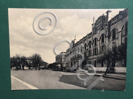 Cartolina Trapani - Piazza Vittorio Veneto - Palazzo delle Poste …