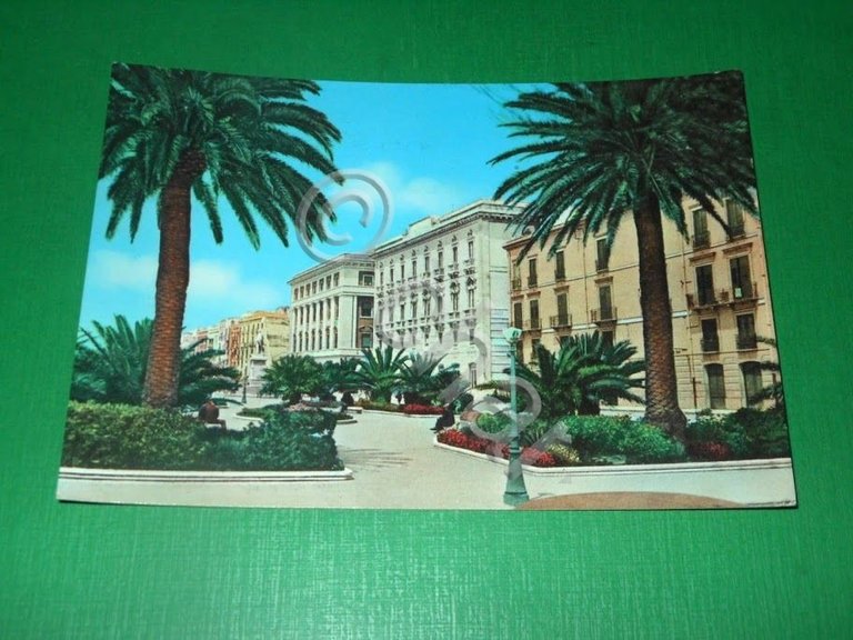 Cartolina Trapani - Viale Regina Elena 1959