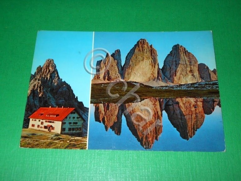 Cartolina Tre Cime di Lavaredo - Rifugio Locatelli - Monte …