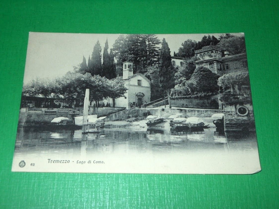 Cartolina Tremezzo - Lago di Como - Particolare 1900 ca.
