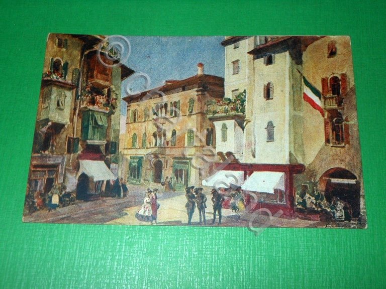 Cartolina Trento - Il Cantone 1915 ca | Immagine Gallery 2