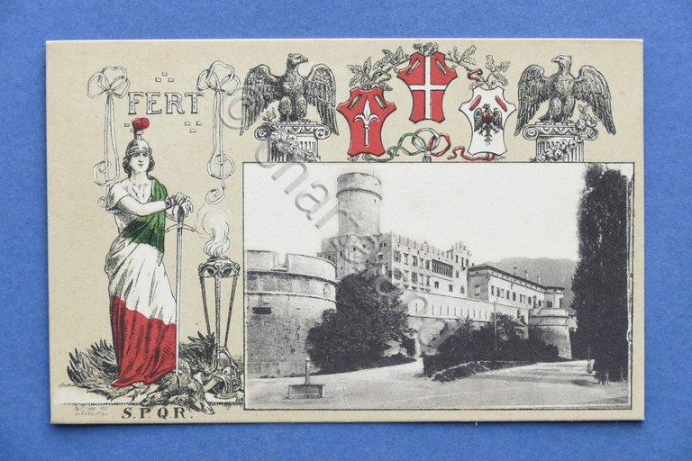 Cartolina Trento - Il Castello del Buon Consiglio - 1920 …