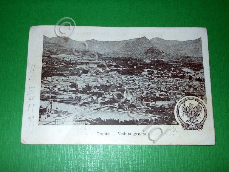 Cartolina Trento - Veduta generale 1919 | Immagine Gallery 2