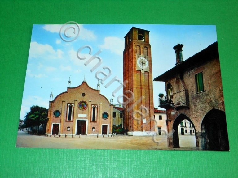 Cartolina Treviso - Basilica S. Maria Maggiore 1960 ca