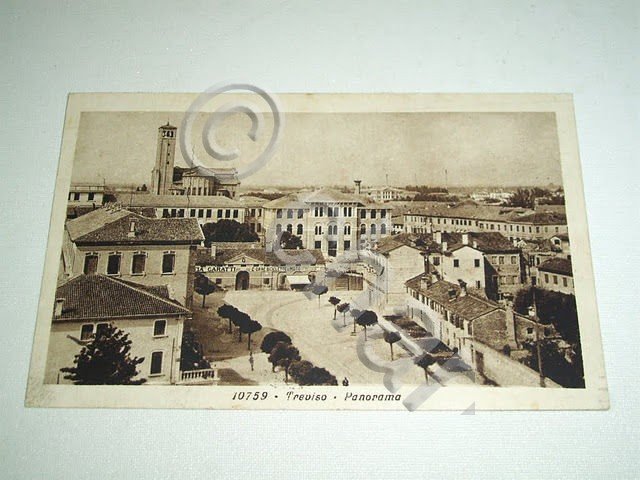 Cartolina Treviso - Panorama 1939.