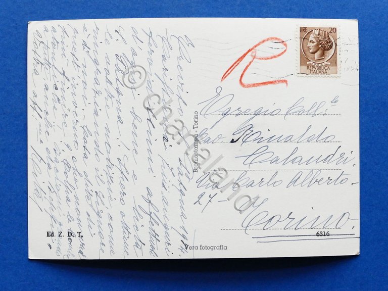 Cartolina Treviso - Porta S. Tommaso - 1954