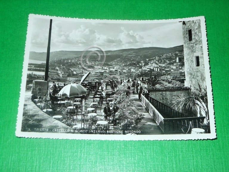 Cartolina Trieste - Castello S. Giusto ( interno ) - …