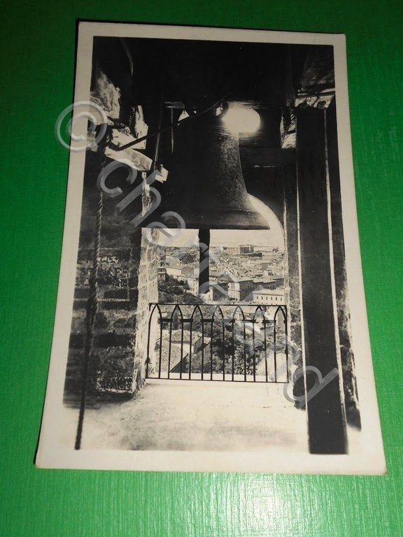 Cartolina Trieste - Il Campanone di S. Giusto 1928