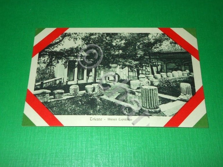 Cartolina Trieste - Museo Lapidario 1918 ca