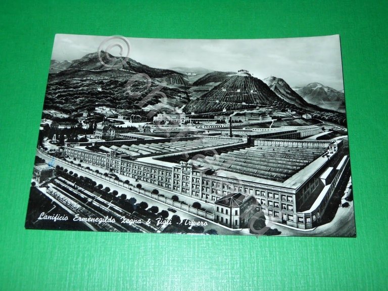 Cartolina Trivero - Lanificio Ermenegildo Zegna & Figli 1959