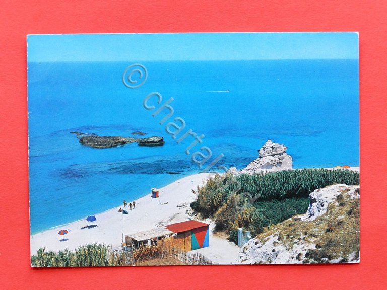 Cartolina Tropea - Scoglio del Convento - 1970 ca.