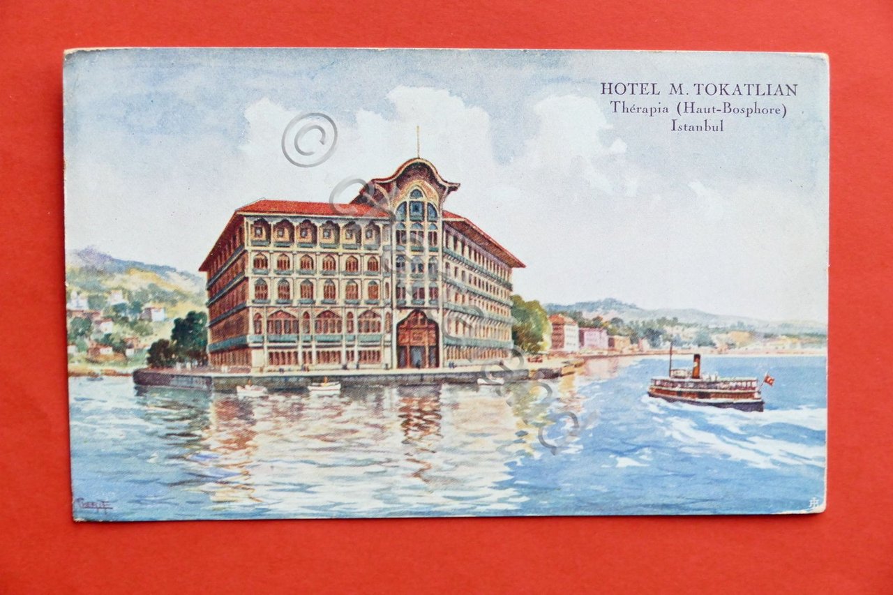 Cartolina Turchia - Therapia - Hotel M. Tokatlian - 1910 …