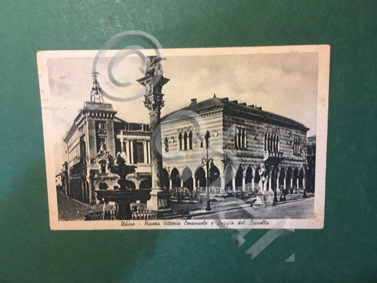 Cartolina Udine - Piazza Vittorio Emanuele e Loggia del Lionello … | Immagine Gallery 3