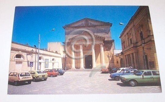 Cartolina Ugento La Cattedrale - Lecce 1979.