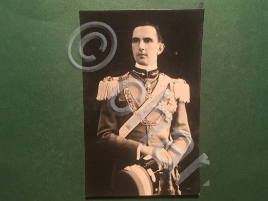 Cartolina Umberto II - 1910 ca.