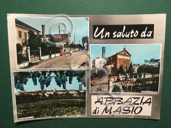 Cartolina Un Saluto Da Abbazia Di Masio - Via Mirco …