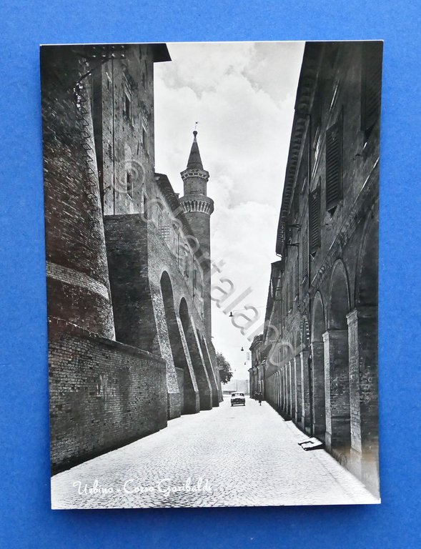 Cartolina Urbino - Corso Garibaldi - 1954 ca.