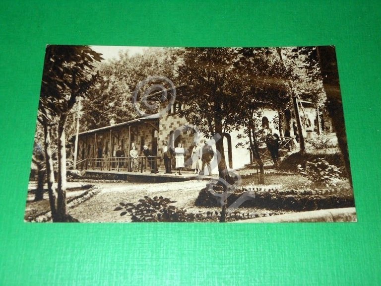 Cartolina Uscio - Colonia Arnaldi - Padiglione Trieste 1939 ca.