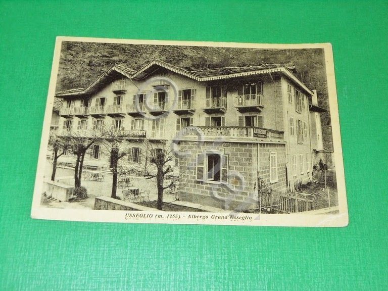 Cartolina Usseglio - Albergo Grand' Usseglio 1954 | Immagine Gallery 2