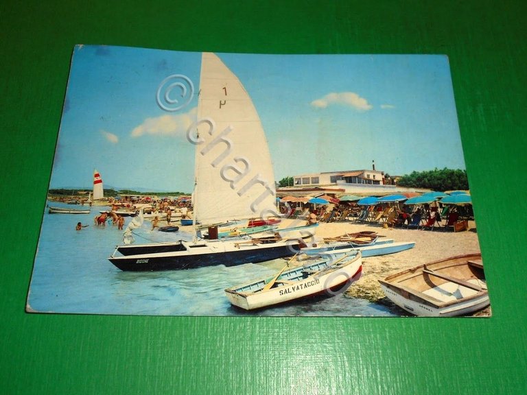 Cartolina Vada ( Livorno ) - Bagni La Barcaccina 1978