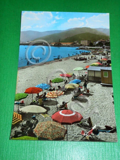 Cartolina Vado Ligure - Spiaggia 1955 ca. | Immagine Gallery 2