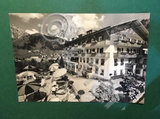 Cartolina Val Badia - Dolominti - Corvara m.1558 - Hotel …