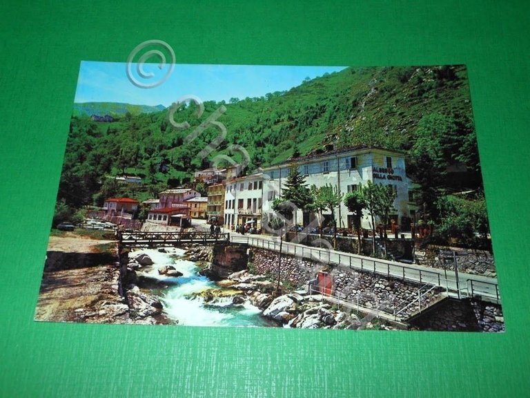 Cartolina Val Corsaglia - Veduta con Albergo della Grotta 1965 …