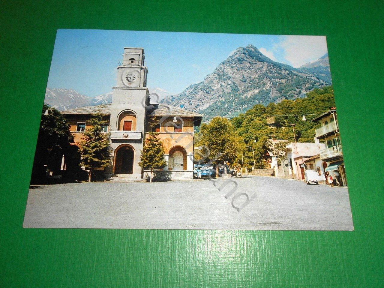 Cartolina Val Pellice Pittoresca - Bobbio Pellice e Bric Bariound …