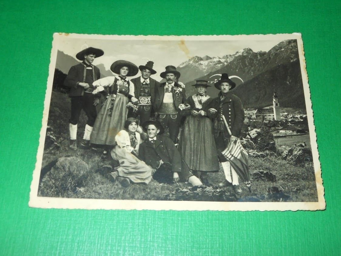 Cartolina Val Pusteria - Costumi dell' Alto Adige 1949.