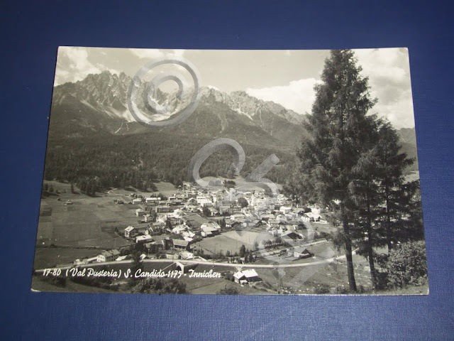 Cartolina Val Pusteria - S. Candido - Innichen - Scorcio …