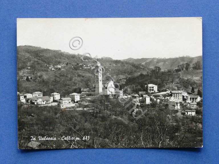Cartolina Val Sesia - Cellio - 1965