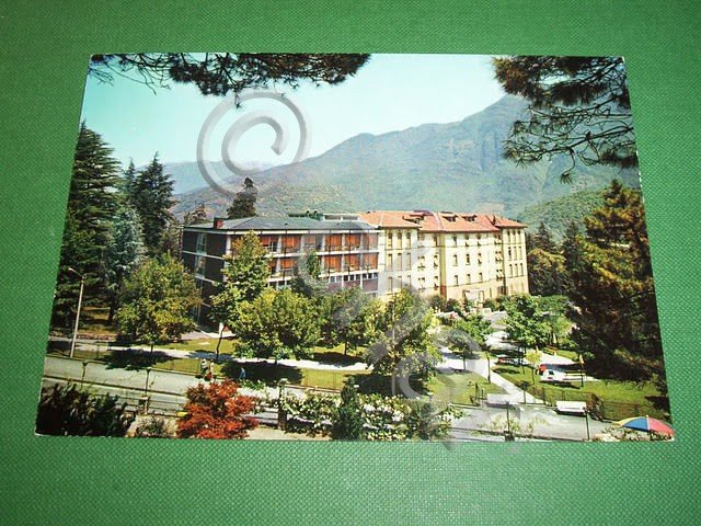 Cartolina Valcamonica - Boario Terme - Hotel Terme 1971.