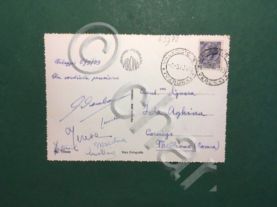 Cartolina Valeggio sul Mincio - Verona - Borsetto - Panorama …