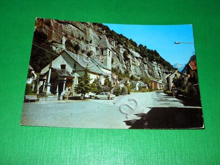 Cartolina Valle Antigorio - S. Rocco - Scorcio panoramico 1972