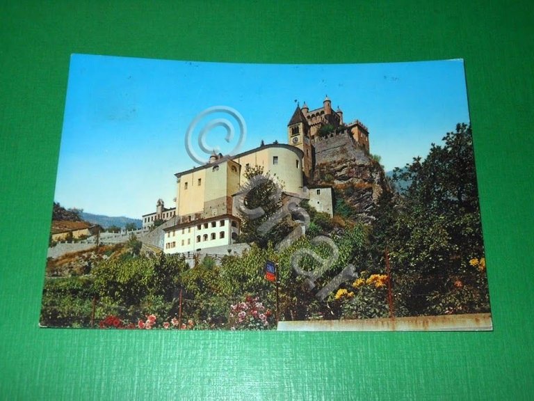 Cartolina Valle d' Aosta - Castelli Valdostani : St. Pierre …