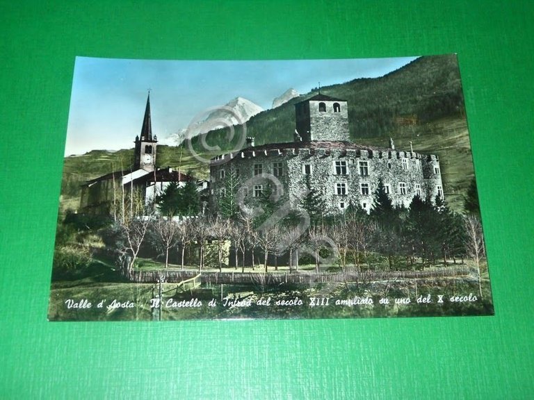 Cartolina Valle d' Aosta - Il Castello di Introd del …