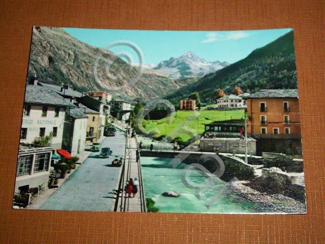 Cartolina Valle d' Aosta - La Thuile - Lungo Dora …