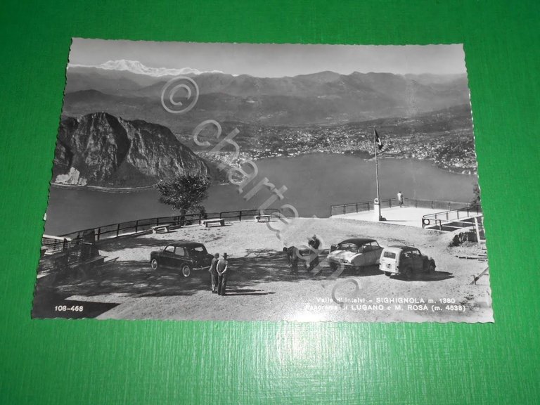 Cartolina Valle d' Intelvi - Sighignola - Panorama di Lugano …